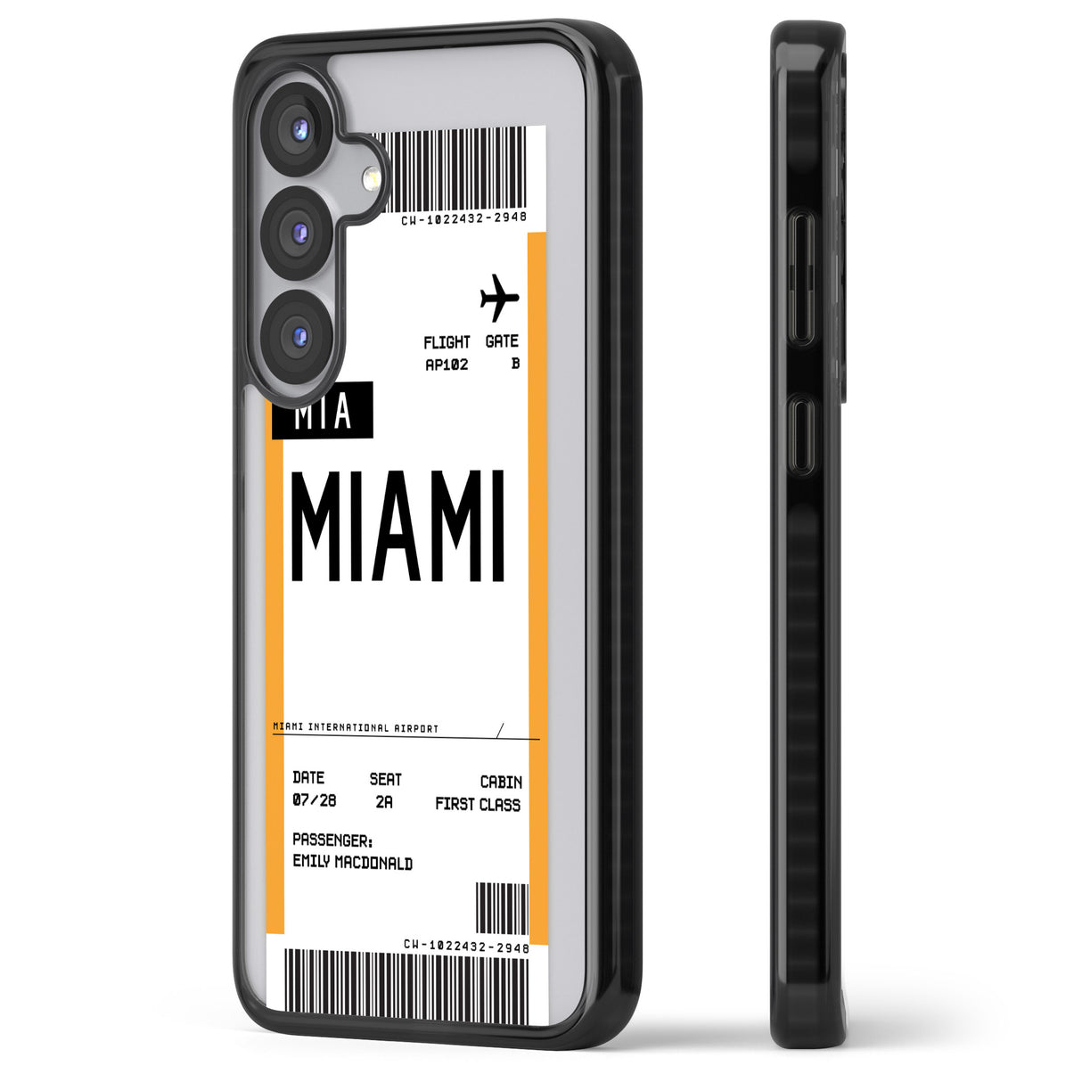 Personalised Miami Boarding Pass