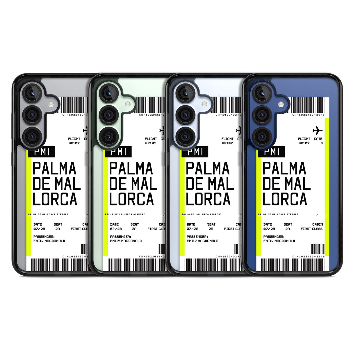 Personalised Palma De Mallorca Boarding Pass