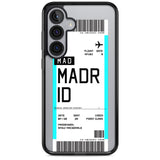 Personalised Madrid Boarding Pass