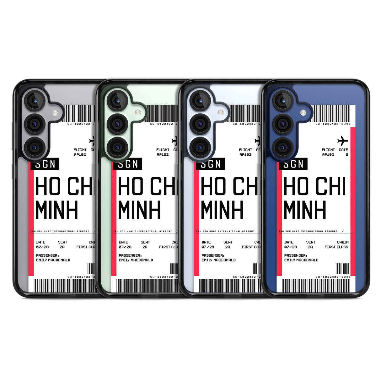 Personalised Ho Chi Minh City Boarding Pass