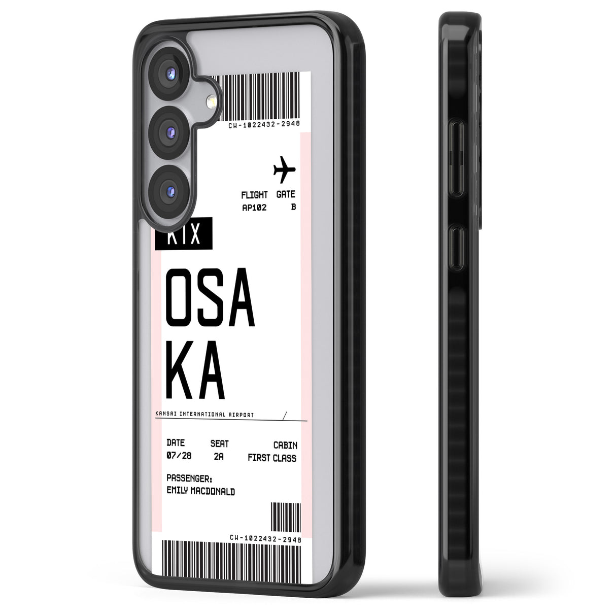 Personalised Osaka Boarding Pass