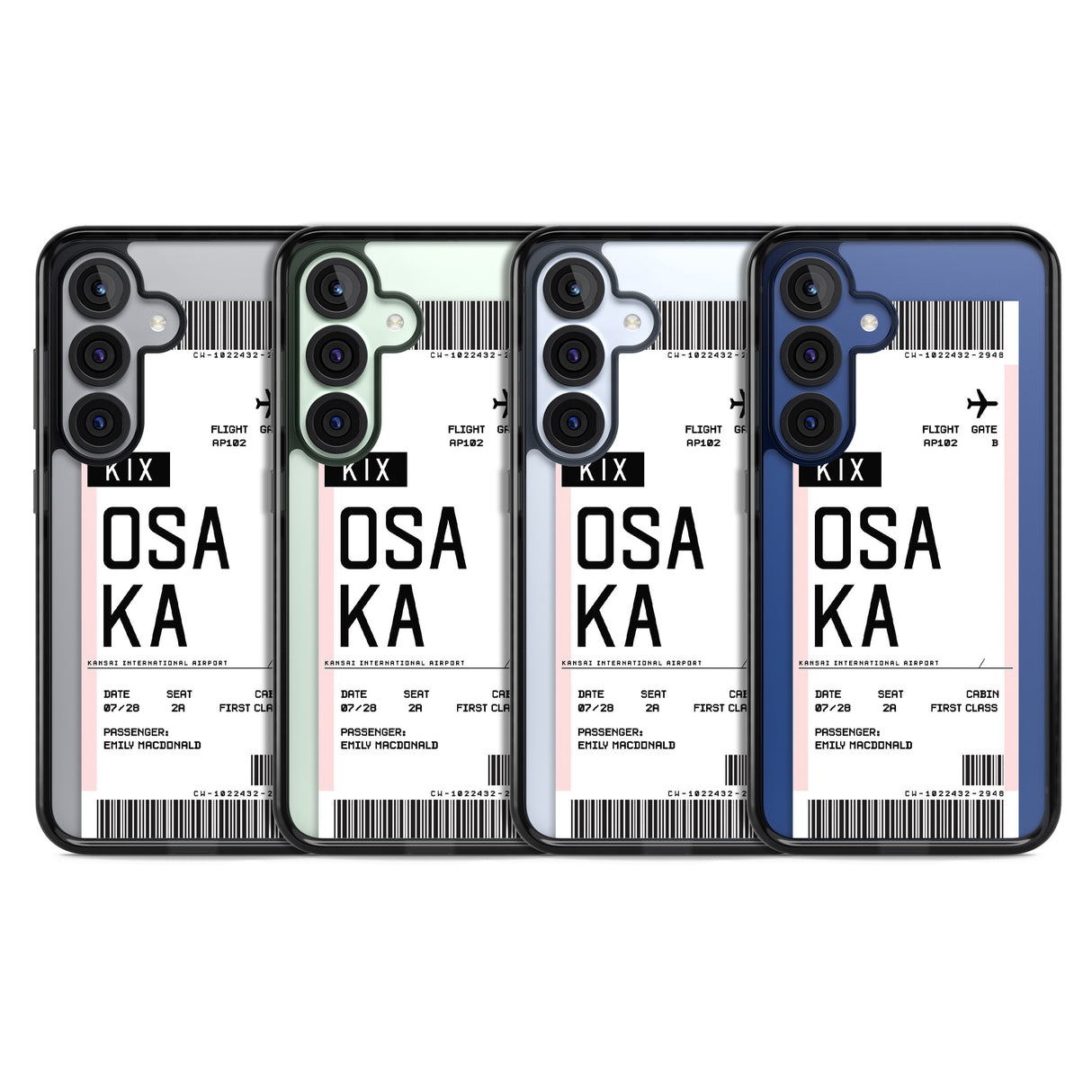 Personalised Osaka Boarding Pass