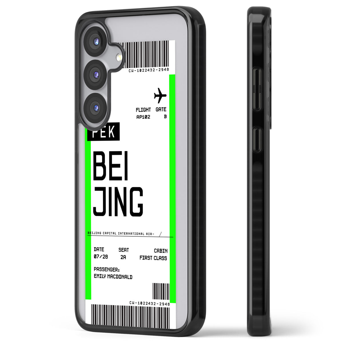 Personalised Beijing Boarding Pass