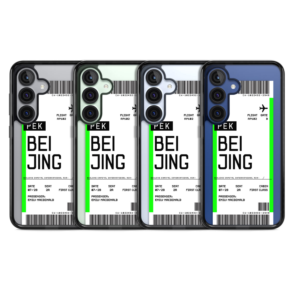 Personalised Beijing Boarding Pass