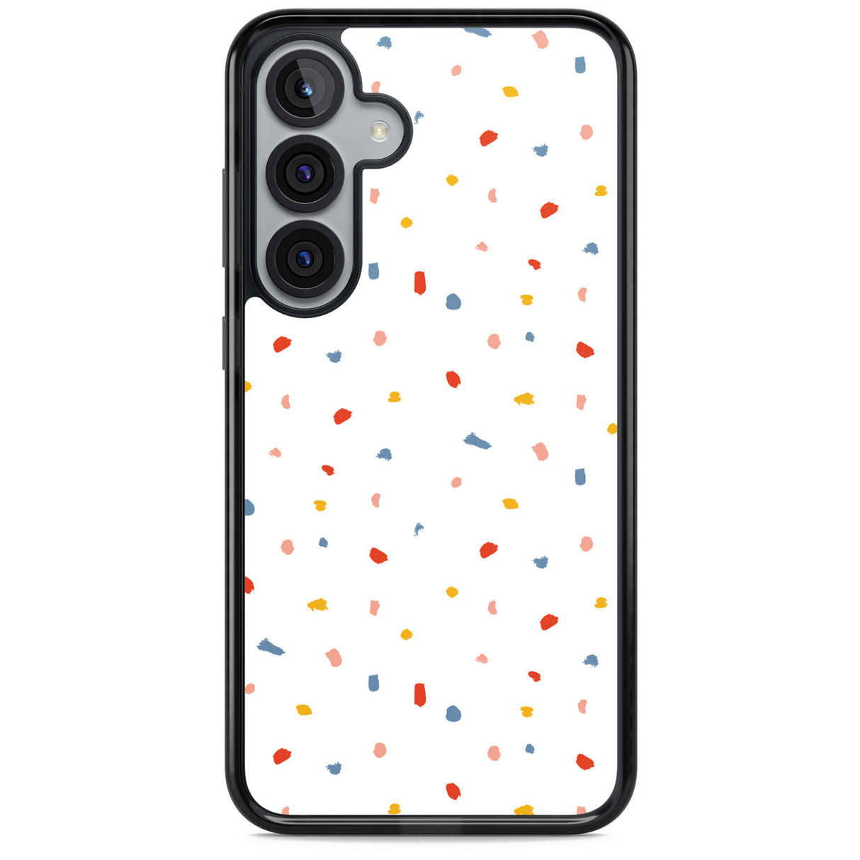 Confetti Print on Solid White