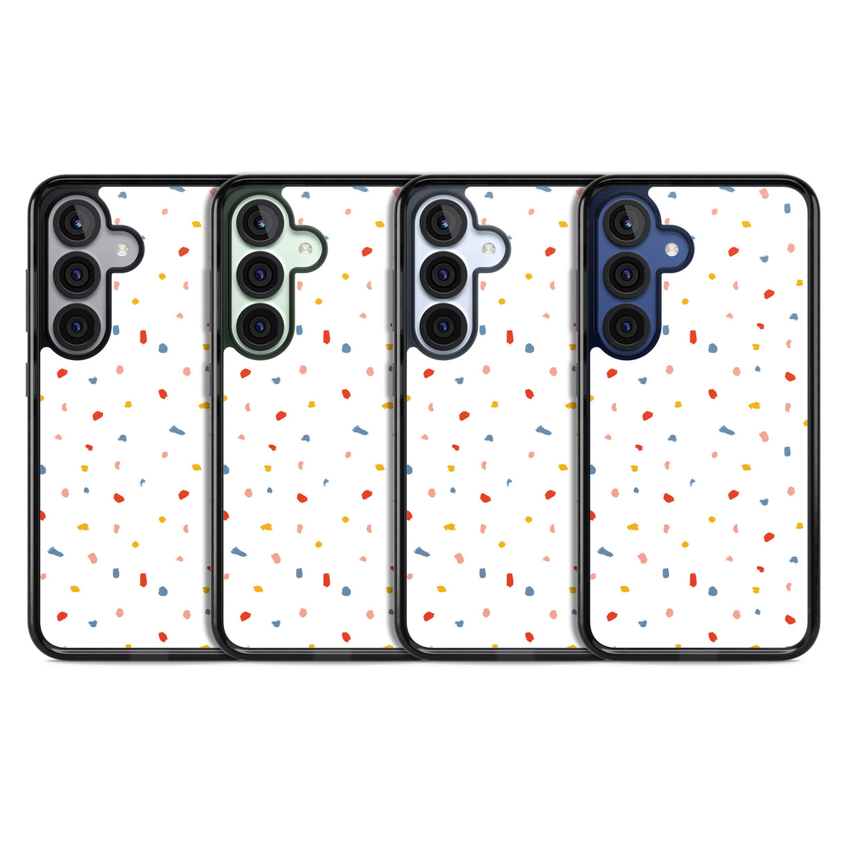 Confetti Print on Solid White