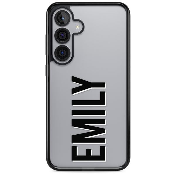 Personalised Vertical Name