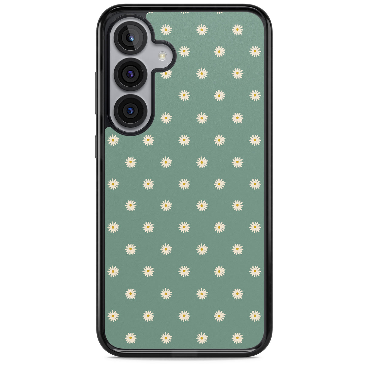 Daisy Pattern Teal Cute Floral