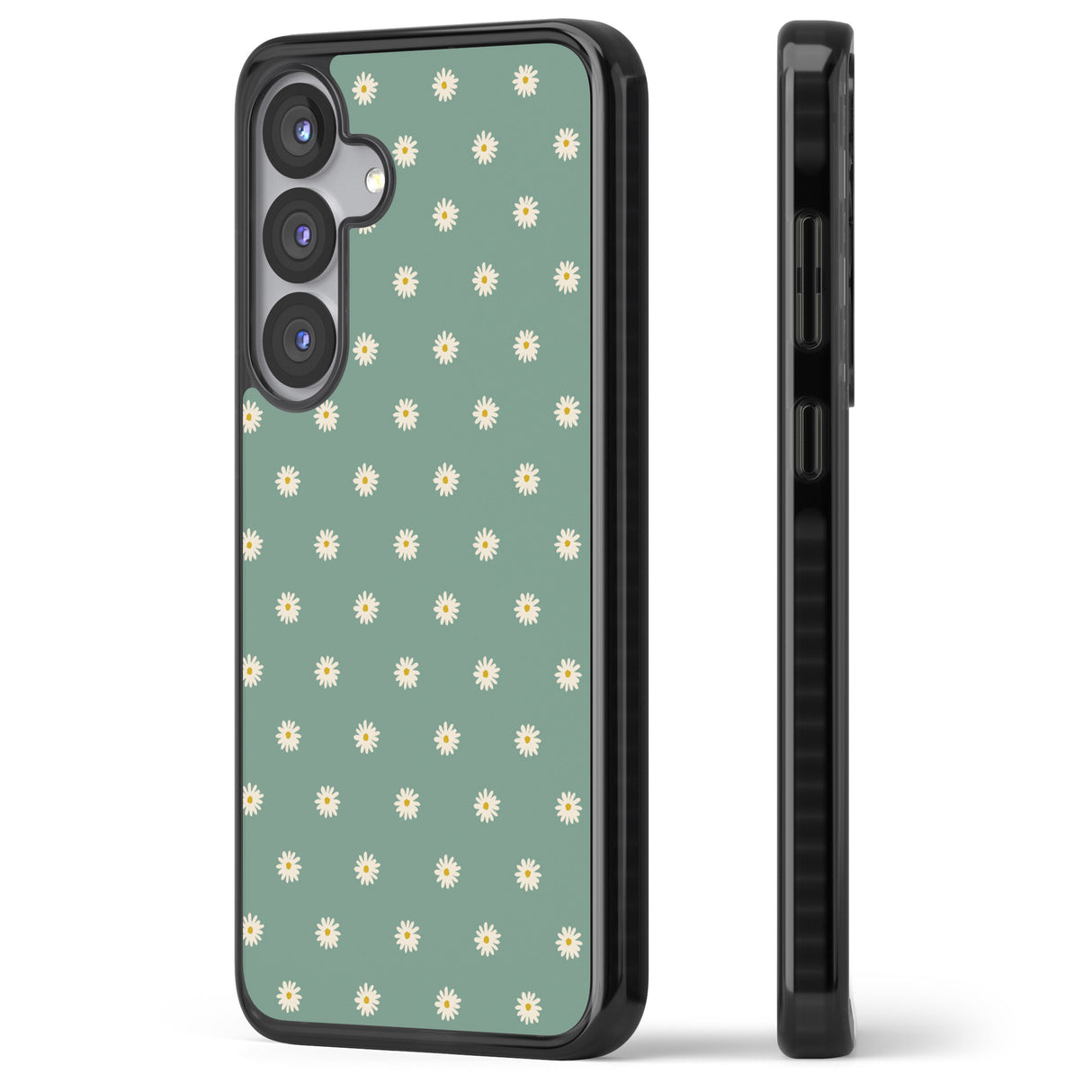 Daisy Pattern Teal Cute Floral