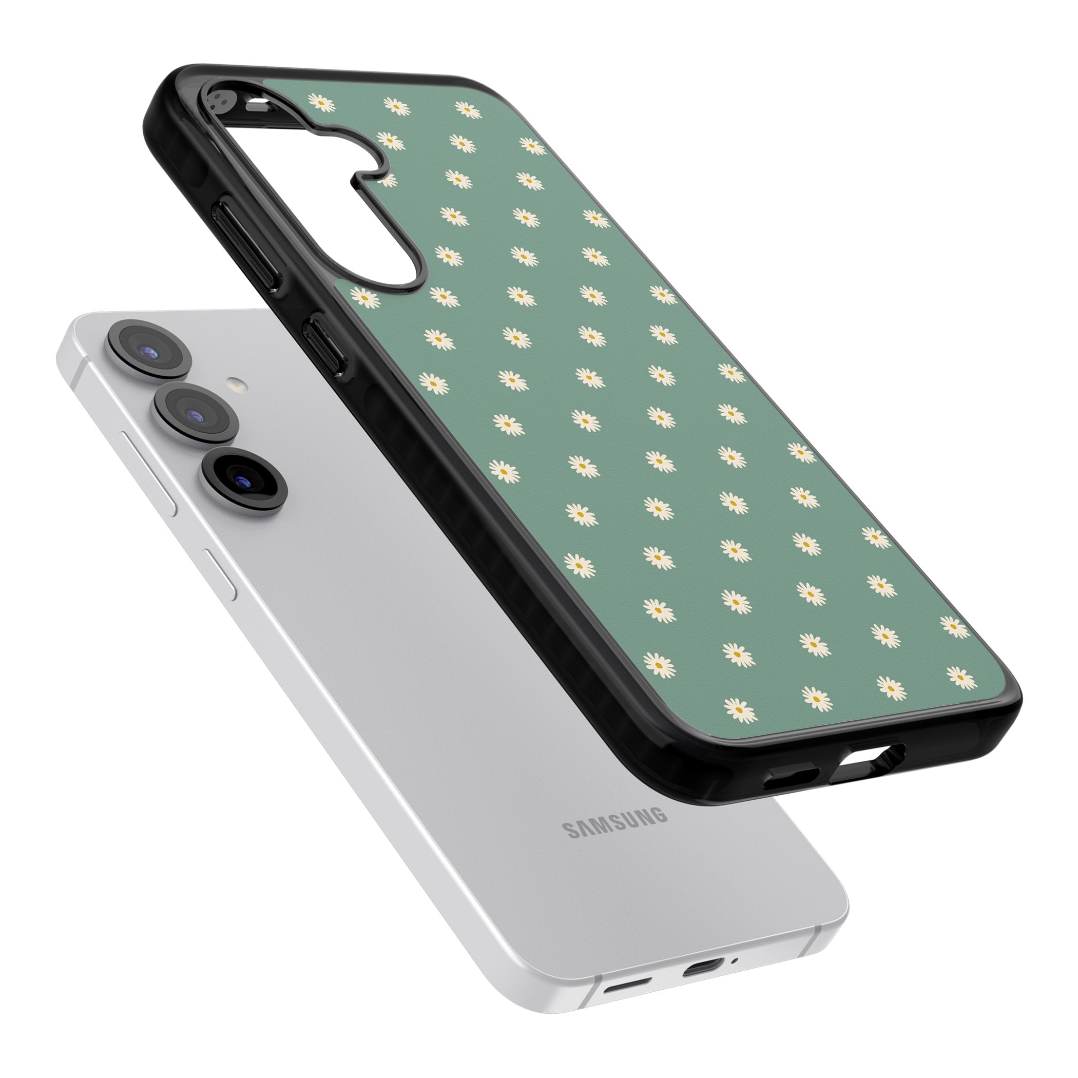 Sage Daisy Floral