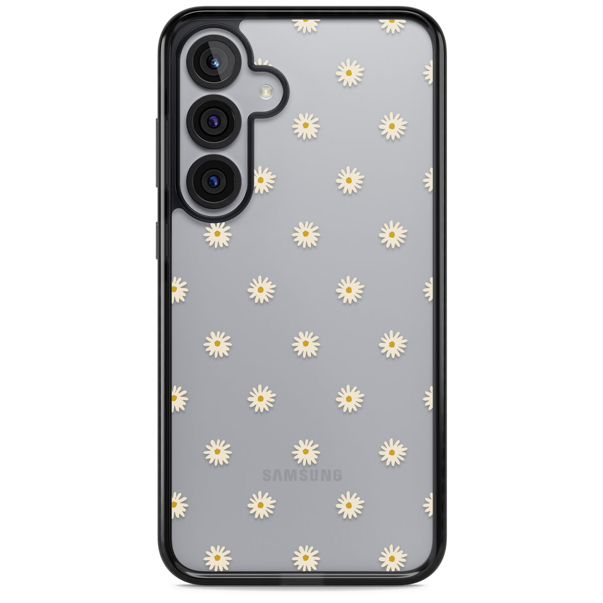 Daisy Pattern Transparent Cute Floral