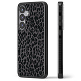 Dark Animal Print Pattern Small Leopard