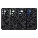 Dark Animal Print Pattern Large Leopard