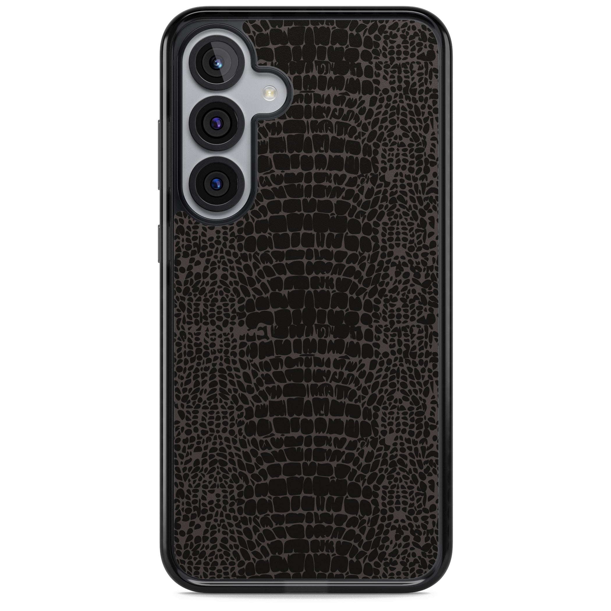 Dark Animal Print Snake Skin