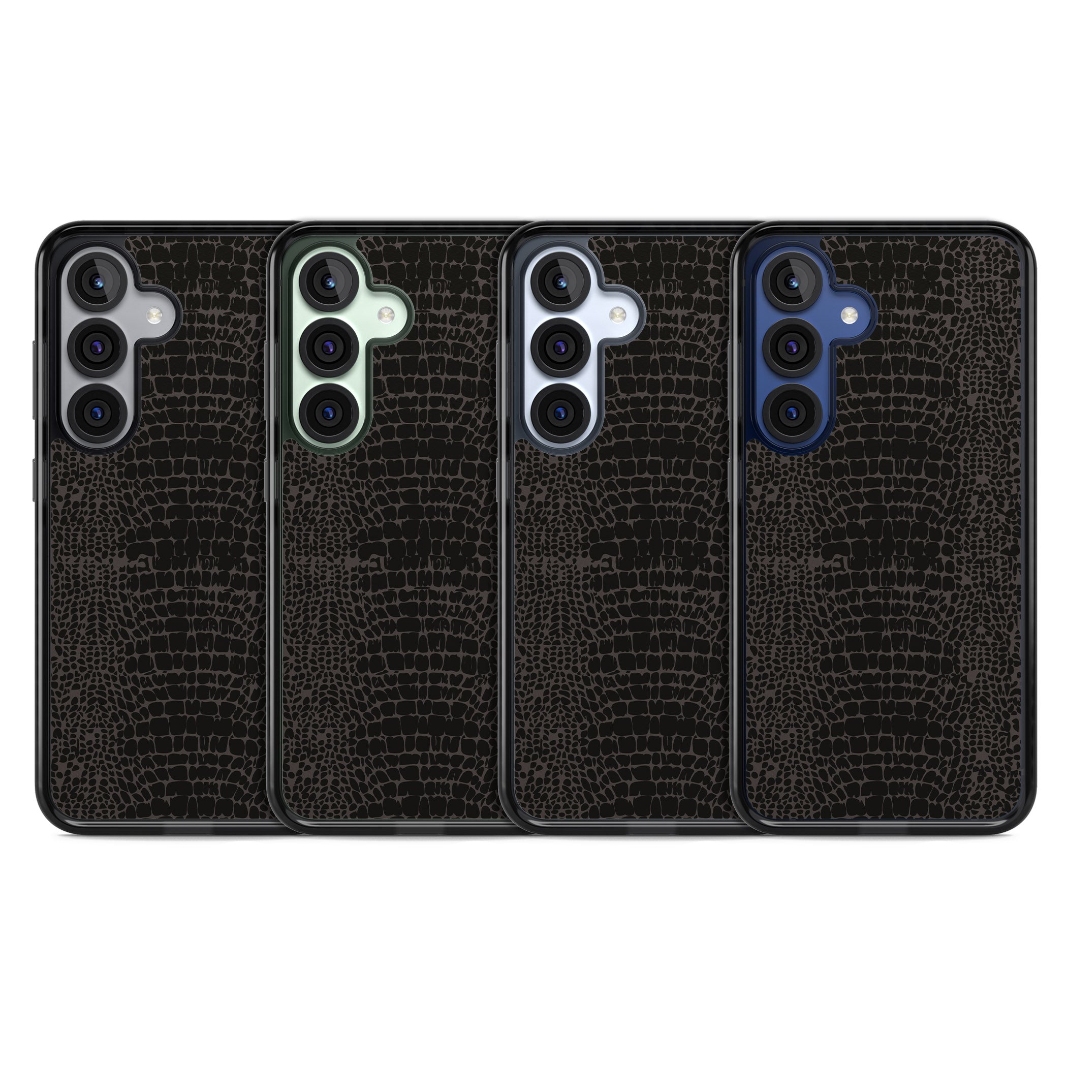 Dark Animal Print Snake Skin