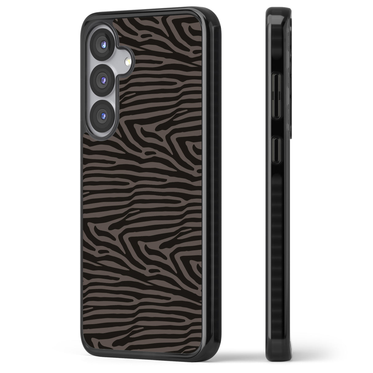 Dark Animal Print Pattern Zebra