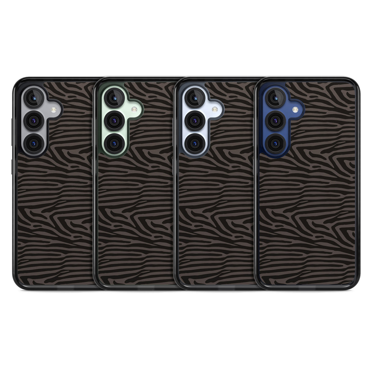 Dark Animal Print Pattern Zebra