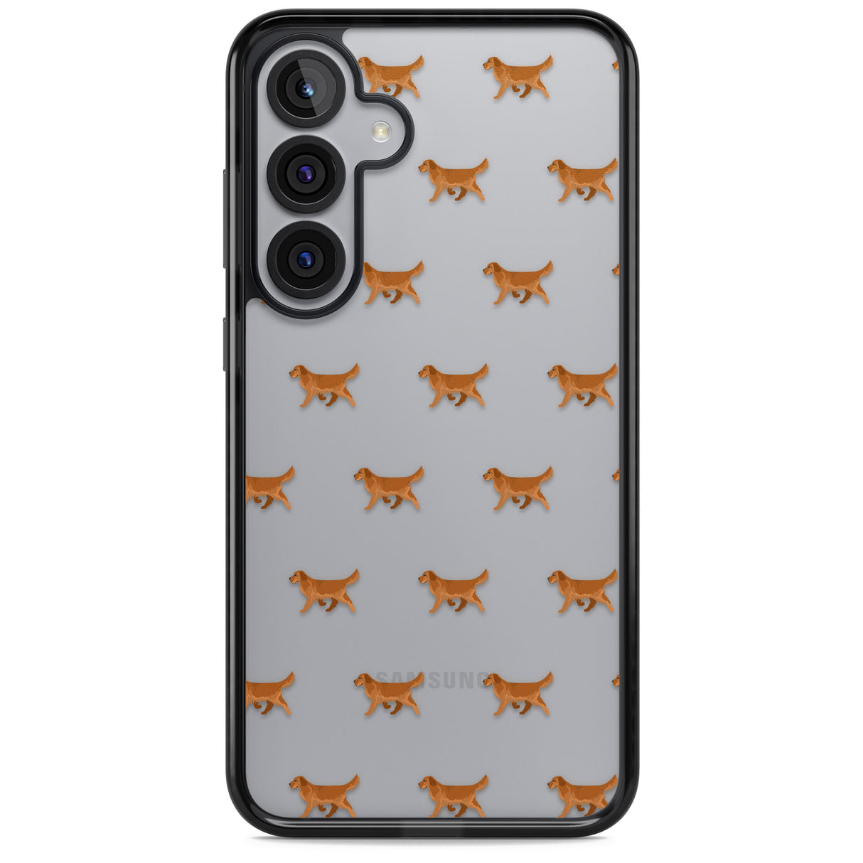 Golden Retriever Dog Pattern Clear