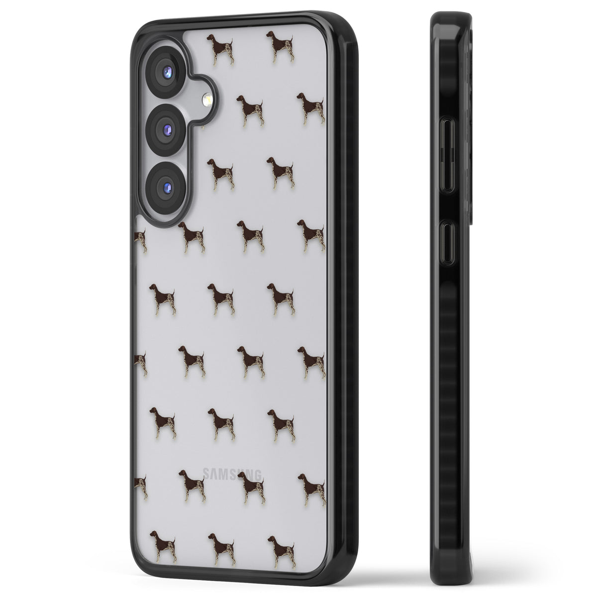 German Shorthaired Pointer Dog Pattern Clear