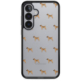 Border Terrier Dog Pattern Clear