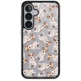 Wirehaired Jack Russell Watercolour Dog Pattern