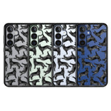 German Shepherd (Black) Watercolour Dog Pattern