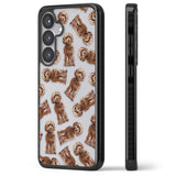 Cockapoo (Brown) Watercolour Dog Pattern