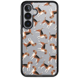 Beagle Watercolour Dog Pattern