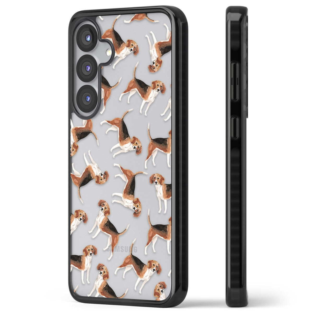 Beagle Watercolour Dog Pattern