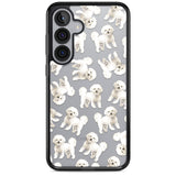 Bichon Frise Watercolour Dog Pattern