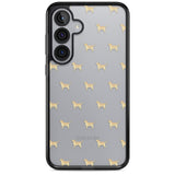 Tan Labrador Dog Pattern Clear