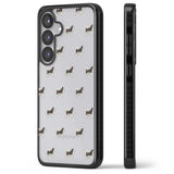 Alaskan Malamute Dog Pattern Clear