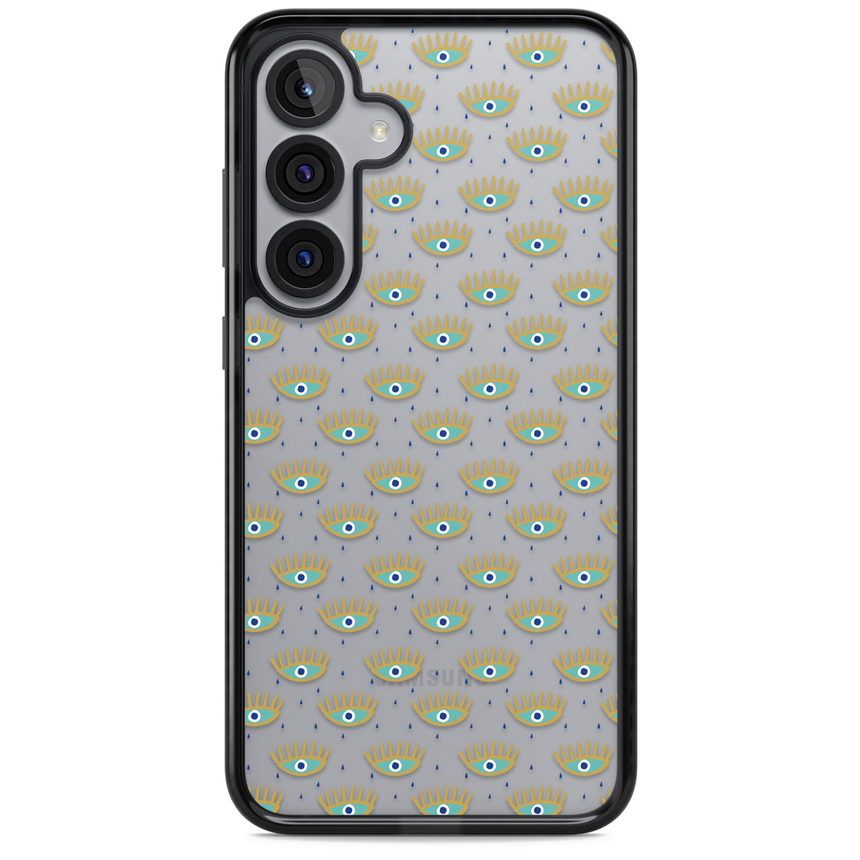 Crying Eyes (Clear) Psychedelic Eyes Pattern