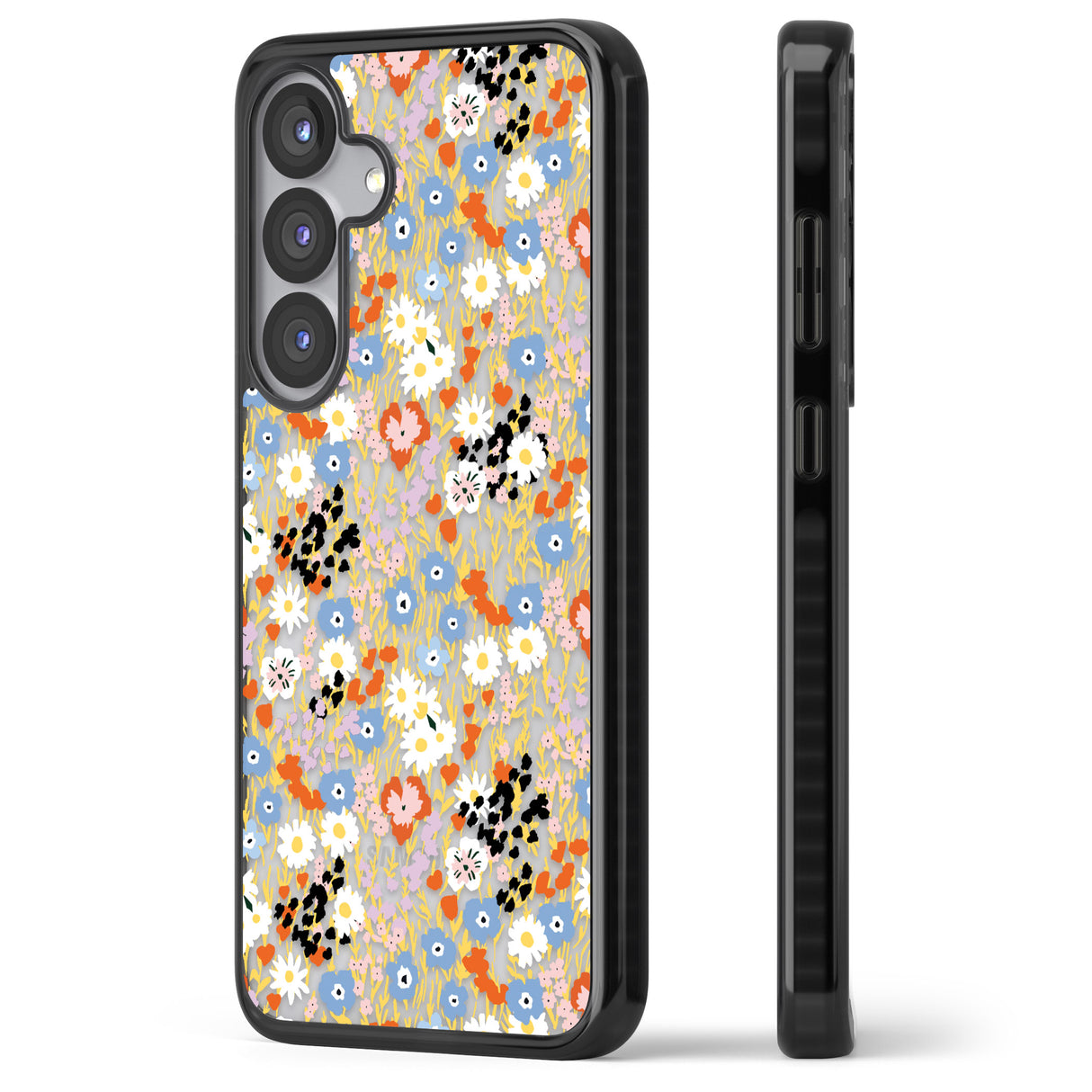 Busy Floral Mix: Transparent