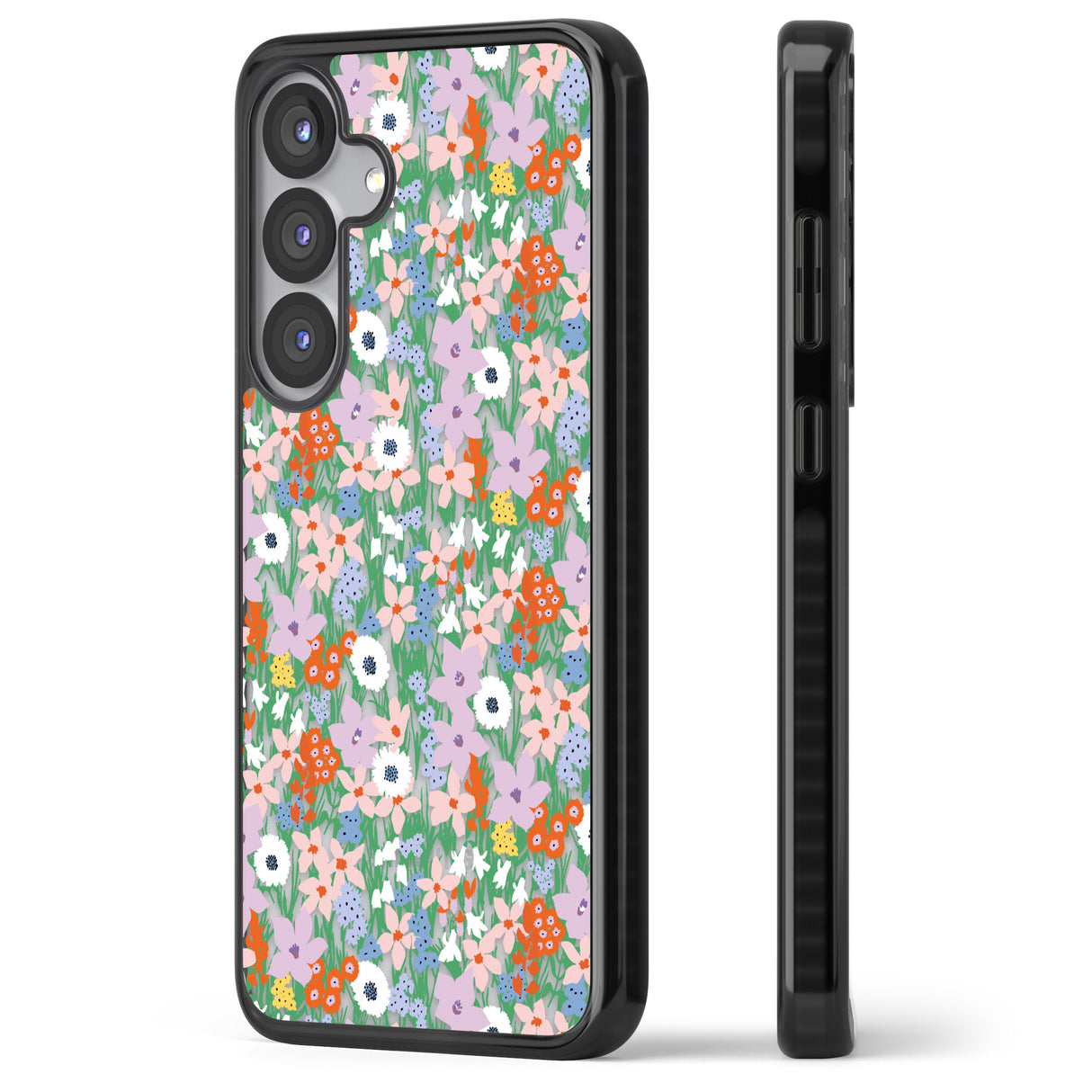 Jazzy Floral Mix: Transparent