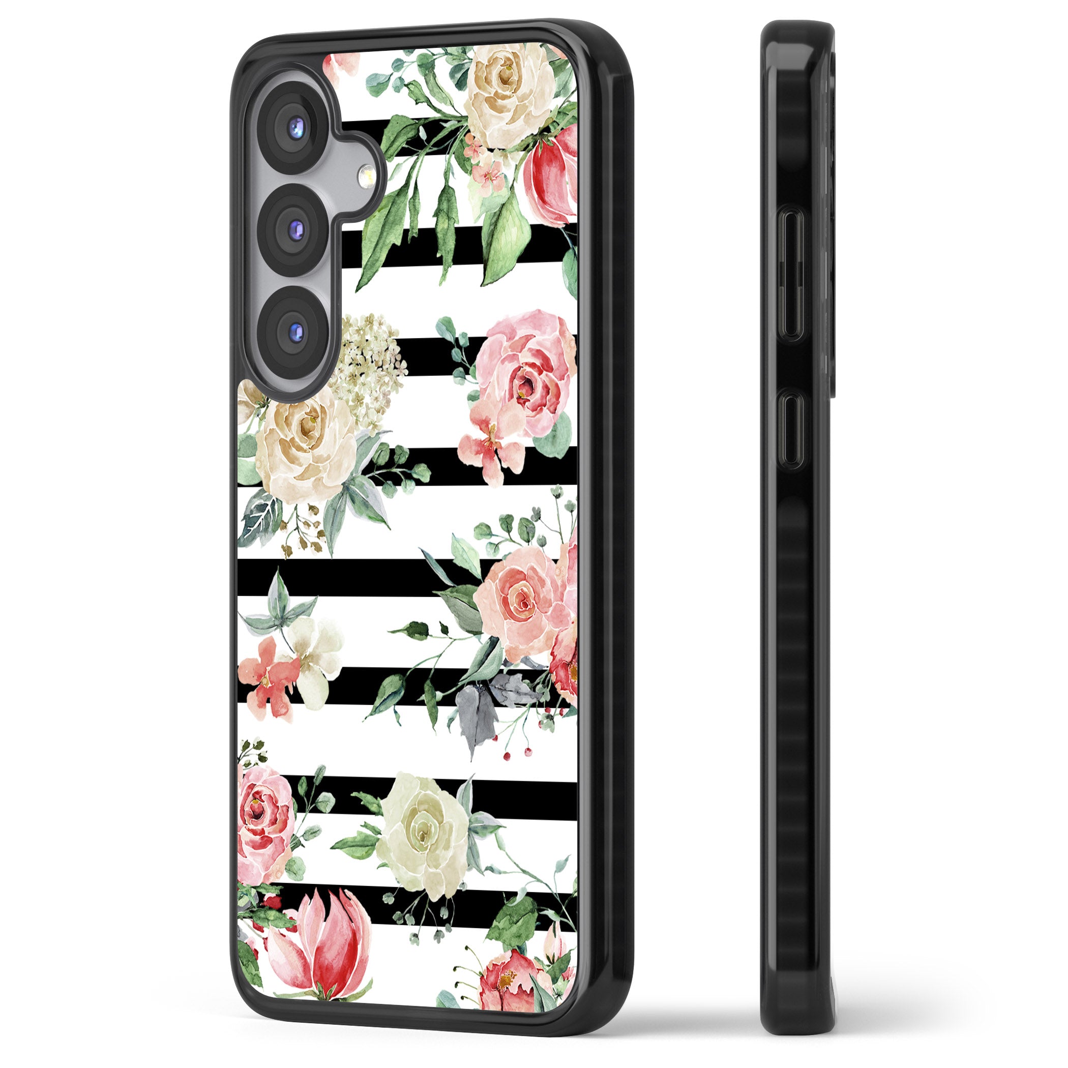 Floral Stripes