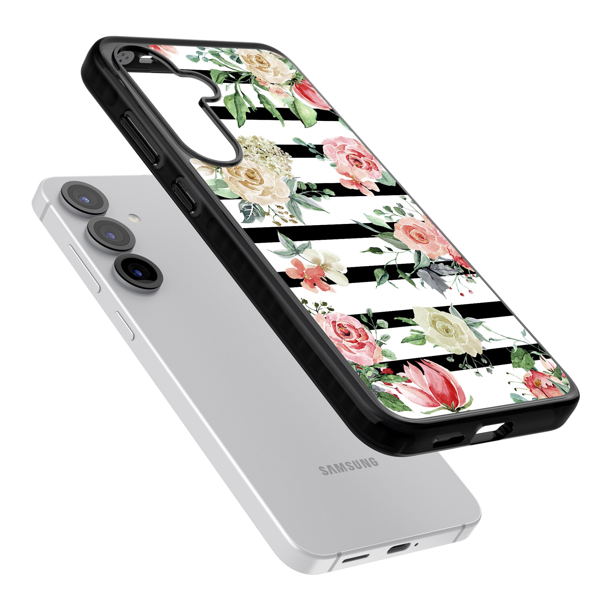 Floral Stripes