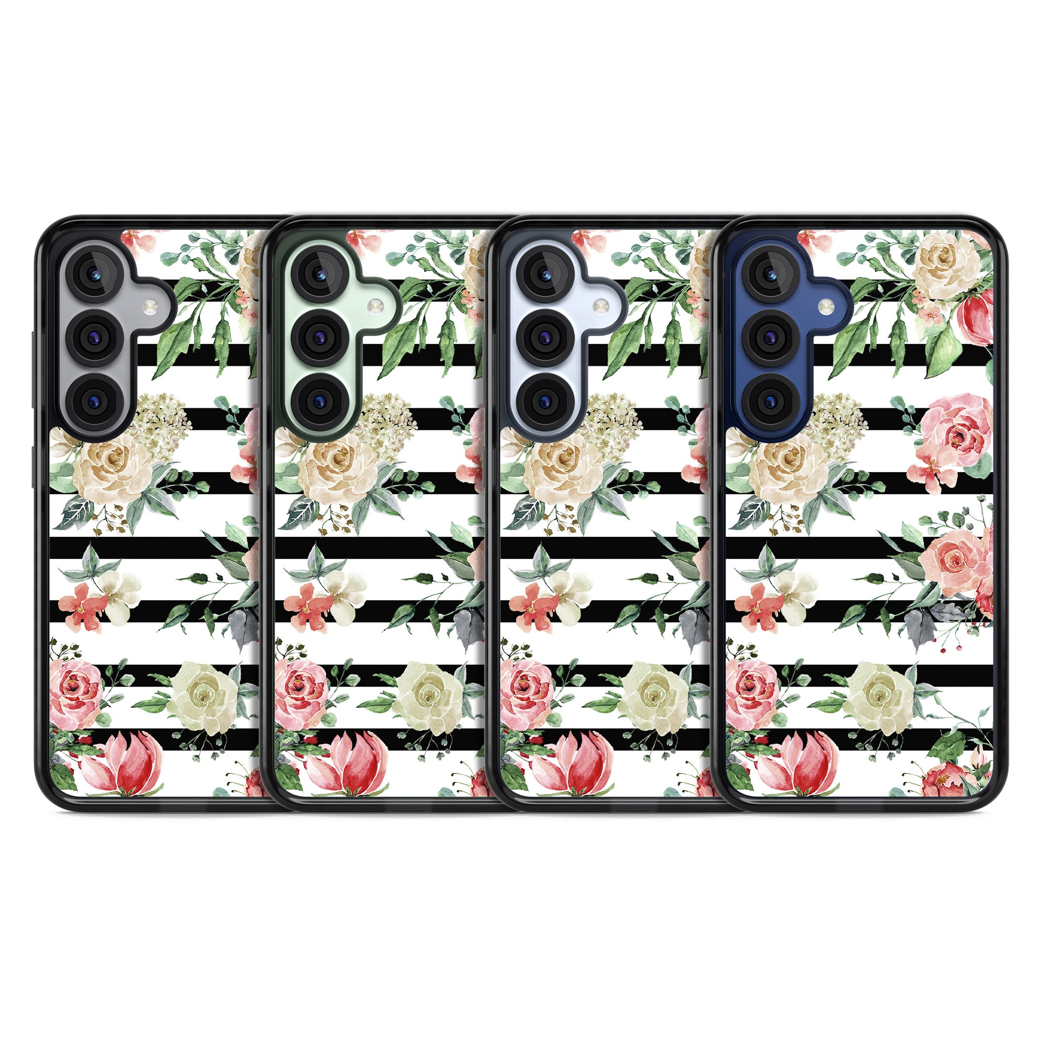 Floral Stripes