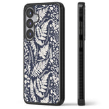 Wildflowers and Ferns on Navy
