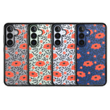 Red Poppy Transparent Floral