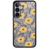 Yellow Blossoms Transparent Floral