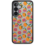 Blood Orange Fruit Pattern Transparent