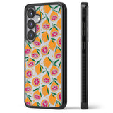 Blood Orange Fruit Pattern Transparent