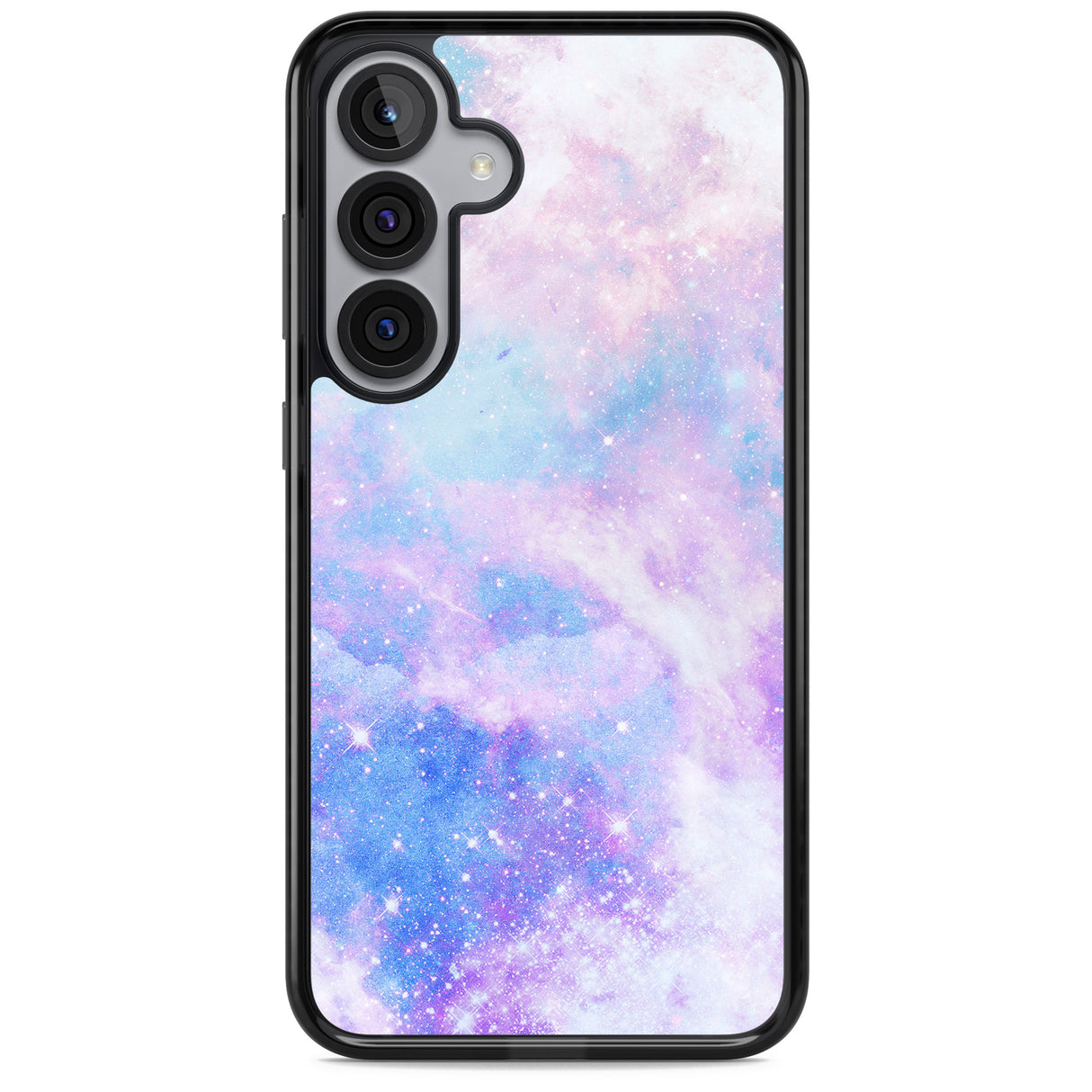 Light Blue Galaxy Pattern Design