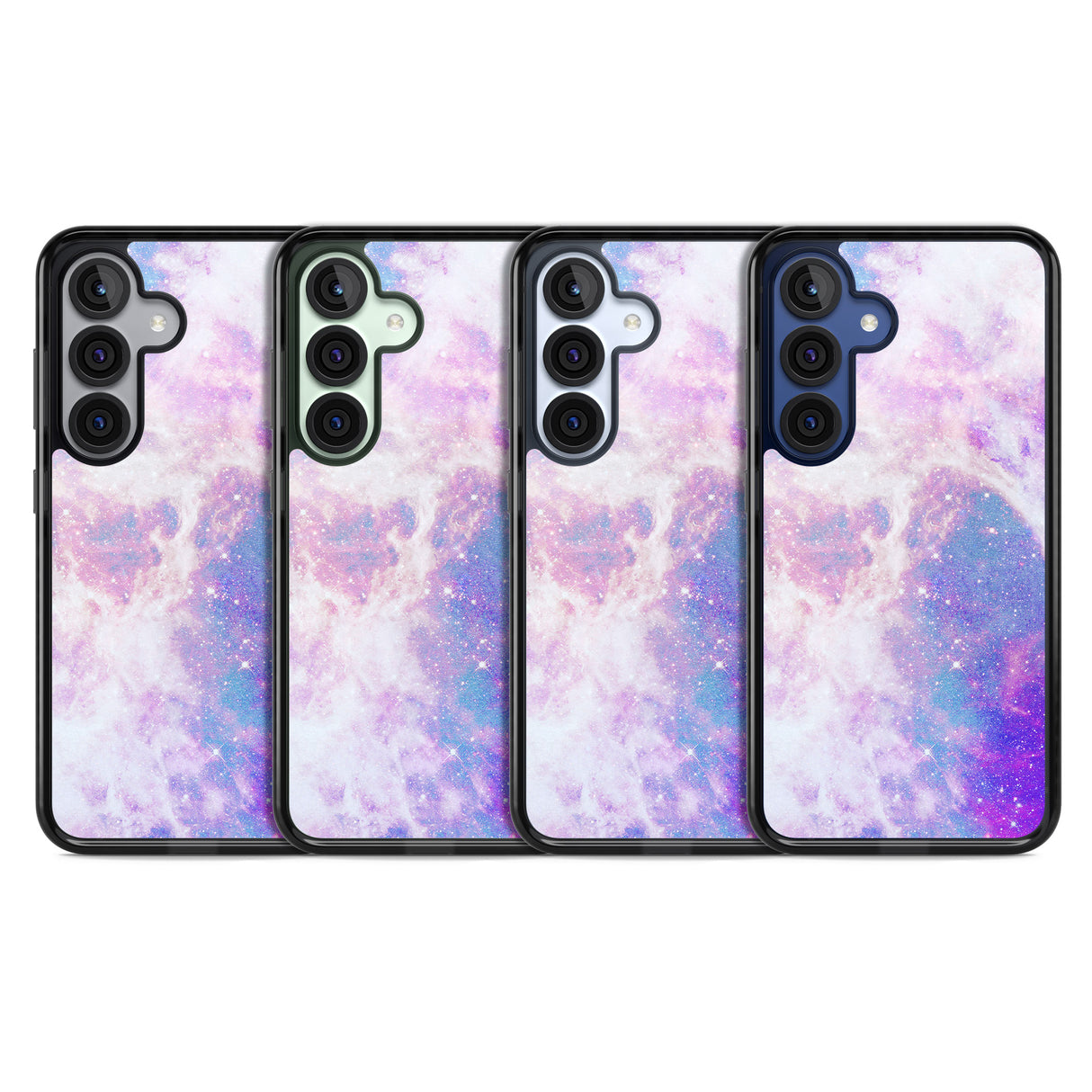 Purple & Blue Galaxy Pattern Design