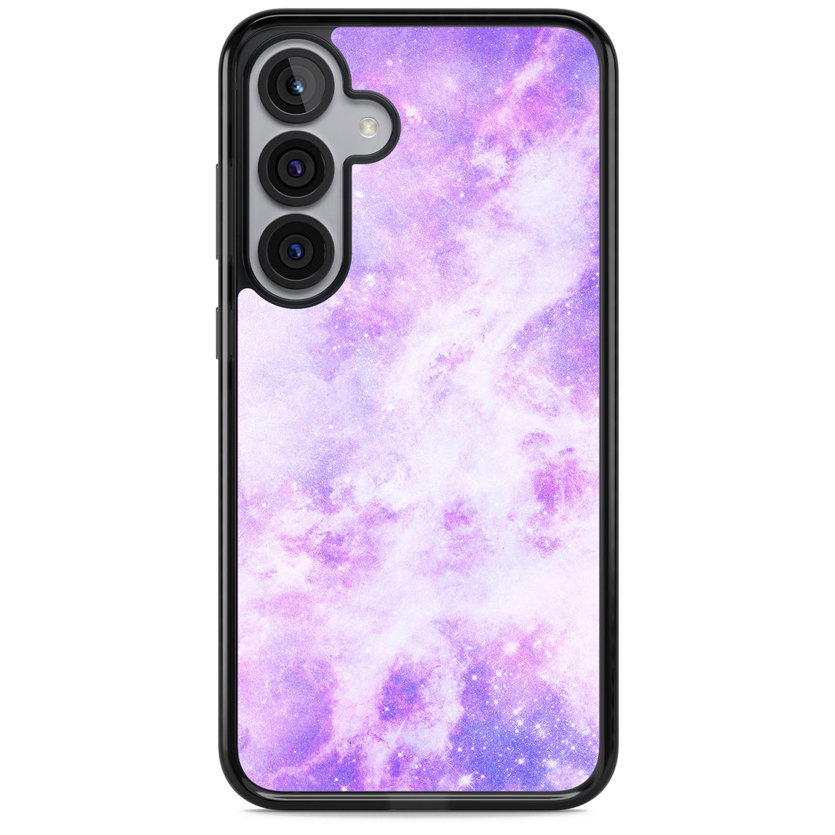 Purple Galaxy Pattern Design