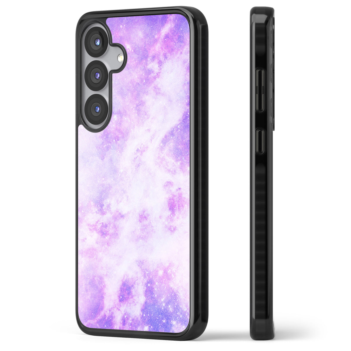 Purple Galaxy Pattern Design