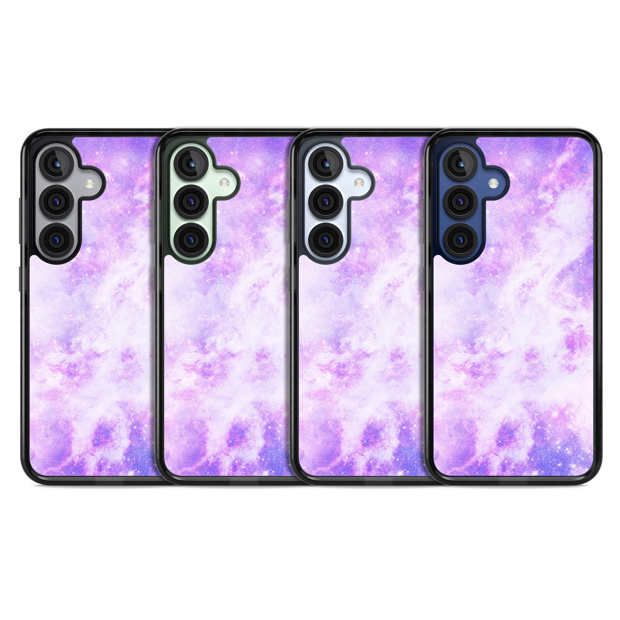 Purple Galaxy Pattern Design