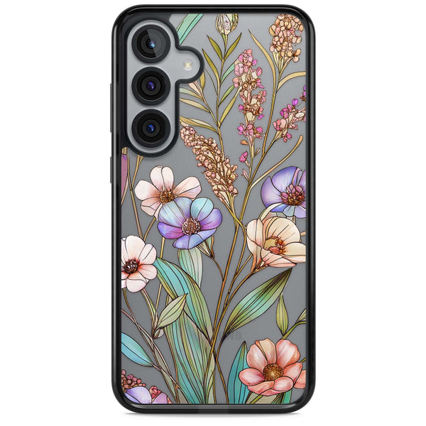 Glass Summer Flowers