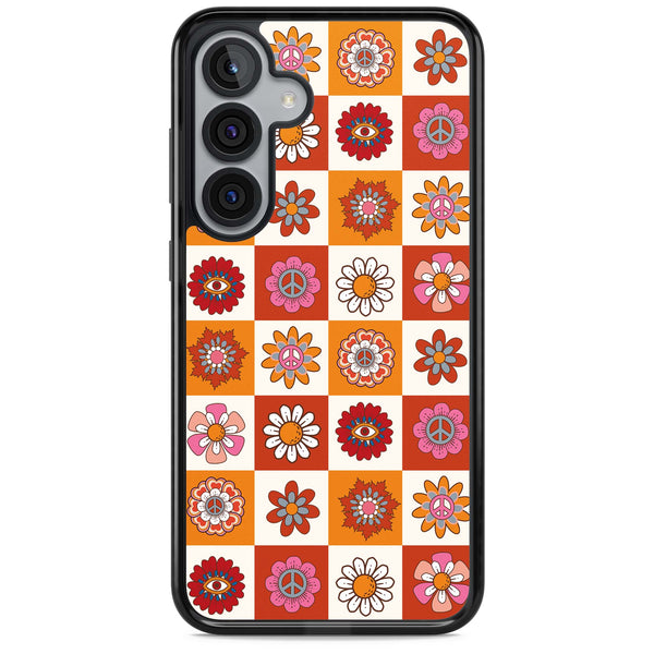 Autumn Flower Check